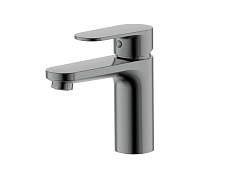 Aquatek Смеситель для раковины Ника AQ1812BGM с гигиеническим душем, оружейная сталь – фотография-6